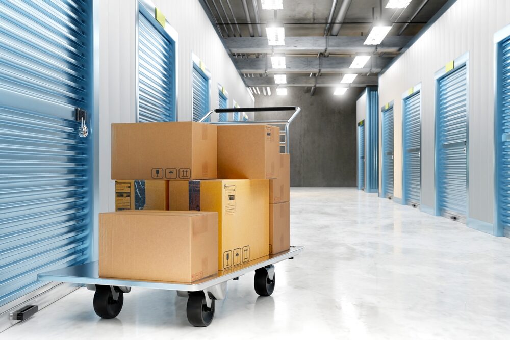 Self,Storage,Units,For,Rent.,Demonstration,Of,Storage,Unit,Capacity.